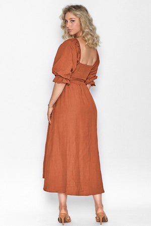 Two Sided Loose Long Dress