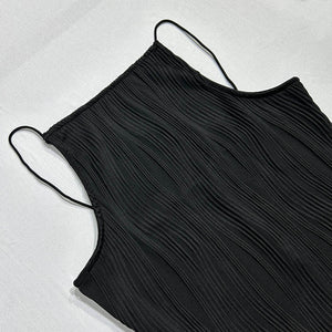 Water Wave Texture Cami Dress