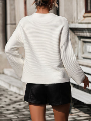 Blusa de punto con cuello alto de Lee