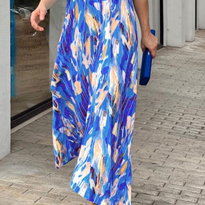 Lola Printed Long Loose Dress