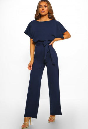 Olivia Tie-Waist Jumpsuit