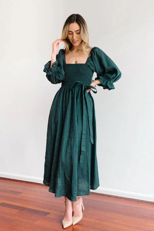 Two Sided Loose Long Dress