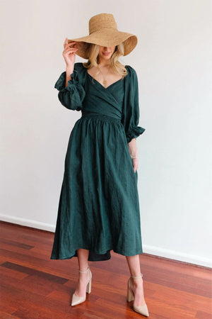 Two Sided Loose Long Dress