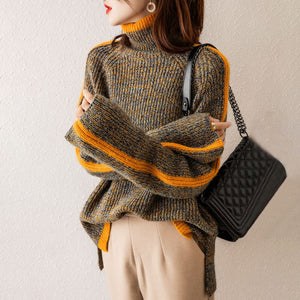 Mathilda Tricot Turtleneck Sweater