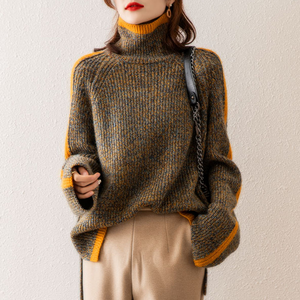 Mathilda Tricot Turtleneck Sweater