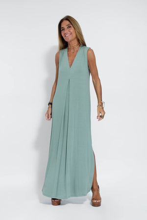 Valéria Dress V-neck Long