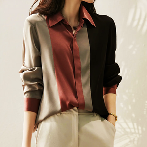 Aurelia Shirt in Satin